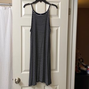 Old Navy Striped Swing Dress Size L